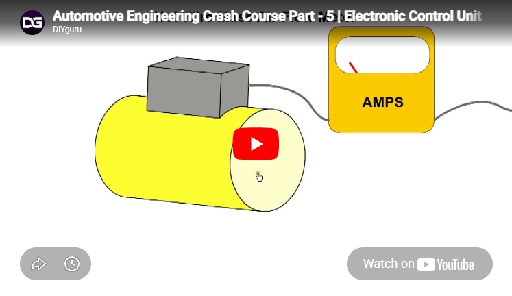 Automotive Engineering Crash Course Part – 5 | Electronic Control Unit