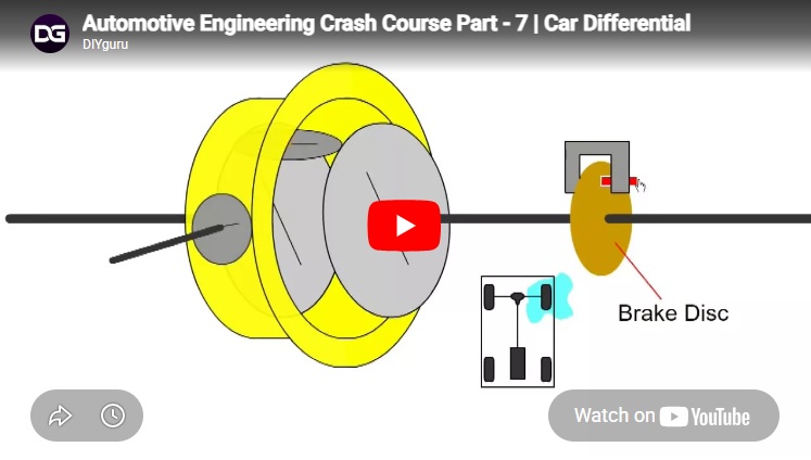 Automotive Engineering Crash Course Part – 7 | Car Differential
