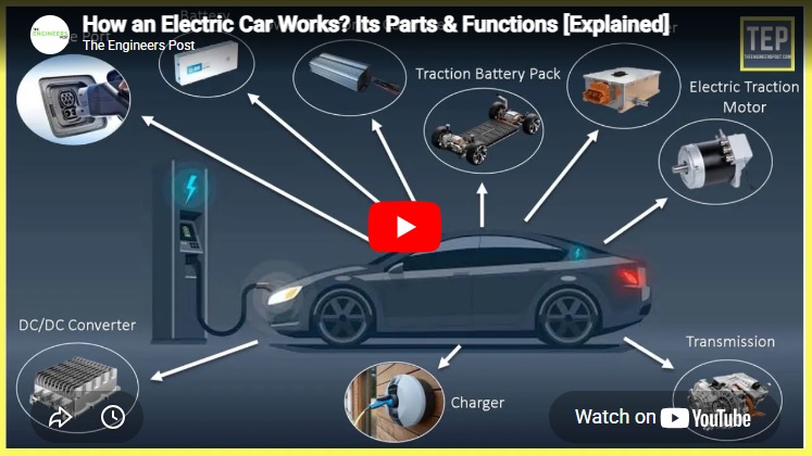 How an Electric Car Works? Its Parts & Functions [Explained]
