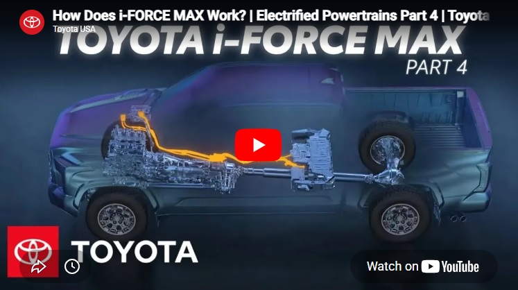 How Does i-FORCE MAX Work? | Electrified Powertrains Part 4 | Toyota